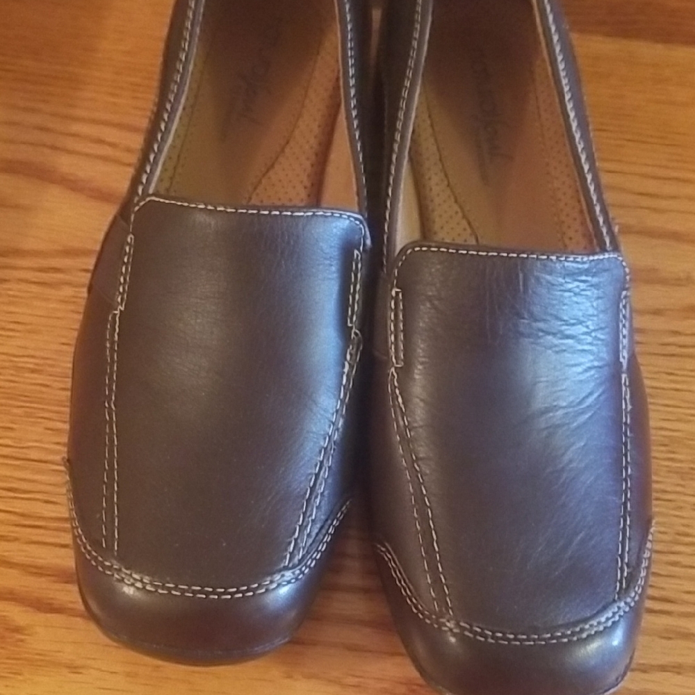 Natural Soul Dark Brown Loafers